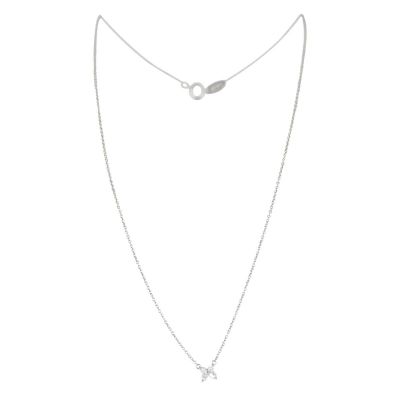 Tiffany & Co Victoria Diamond Platinum Necklace Mini Front