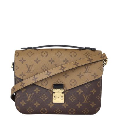 Louis Vuitton Pochette Metis Monogram Reverse Front with Strap