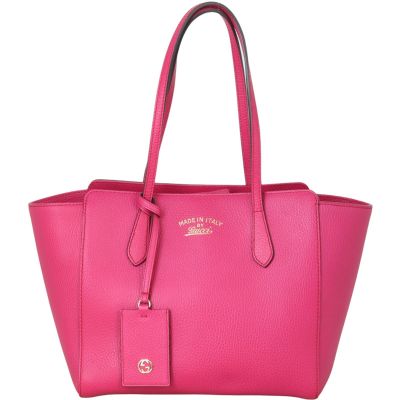 Gucci Swing Leather Tote Small