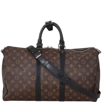 Louis Vuitton Keepall 45 Bandourliere Monogram Macassar