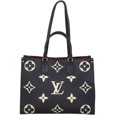 Louis Vuitton OnTheGo MM Monogram Empreinte Giant Bicolour
