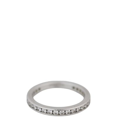Tiffany & Co Setting Full Circle Diamond Platinum Wedding Band