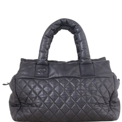 Chanel Coco Cocoon Leather Tote Large