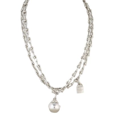 Tiffany & Co HardWear Sterling Silver Small Wrap Necklace
