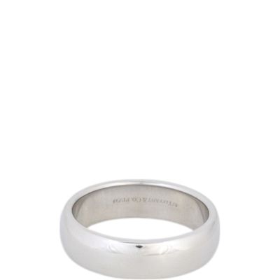 Tiffany & Co Forever Platinum Wedding Band 6mm Ring