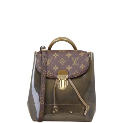 Louis Vuitton Hot Springs Backpack Patent Monogram