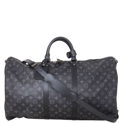 Louis Vuitton Keepall 55 Bandouliere Monogram Eclipse