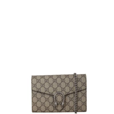 Gucci Dionysus GG Supreme Chain Wallet