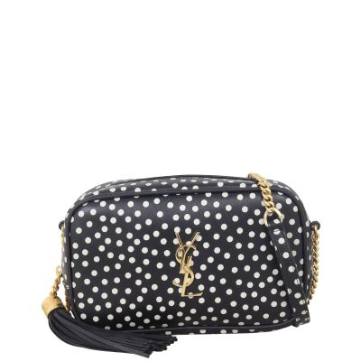 Saint Laurent Lou Mini Camera Bag Polka Dot 