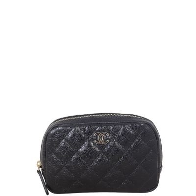 Chanel Camellia Curvy Cosmetic Case Small