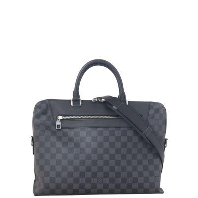 Louis Vuitton Porte Documents Jour Briefcase Damier Graphite