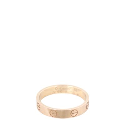 Cartier Love Ring Small 18k Rose Gold