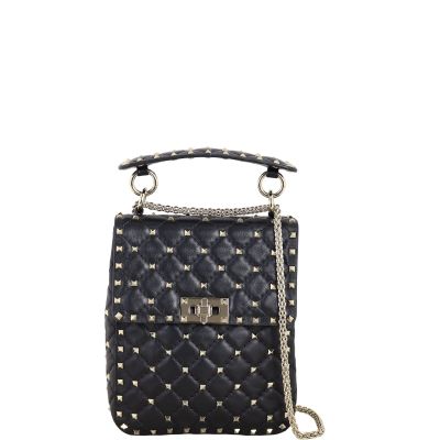 Valentino Rockstud Spike North South Chain Bag