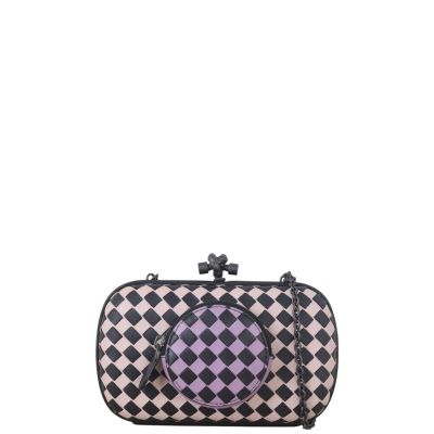 Bottega Veneta Knot Clutch with Chain