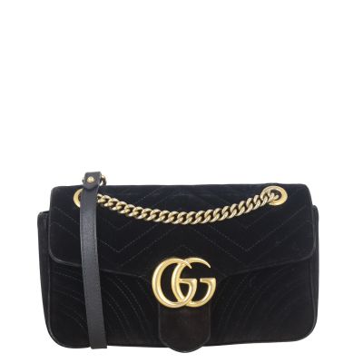 Gucci GG Marmont Velvet Medium Shoulder Bag