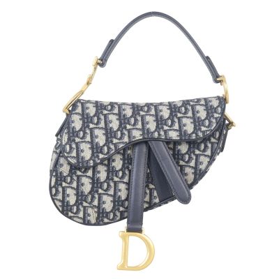 Dior Saddle Bag Mini Oblique