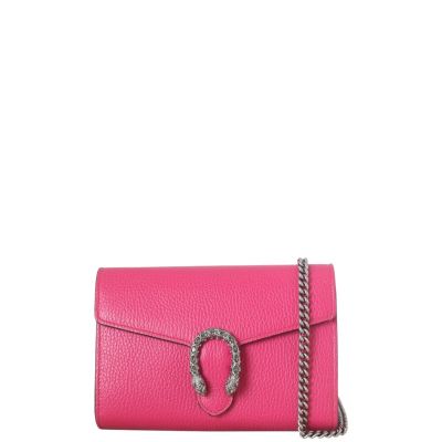 Gucci Dionysus Mini Leather Chain Wallet