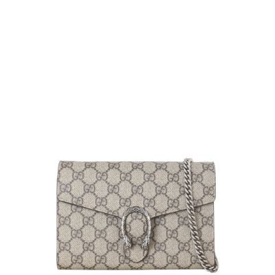 Gucci Dionysus GG Supreme Chain Wallet