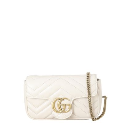 Gucci GG Marmont Matelasse Super Mini Shoulder Bag