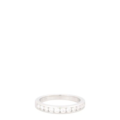 Tiffany & Co Setting Half Circle Diamond Wedding Band
