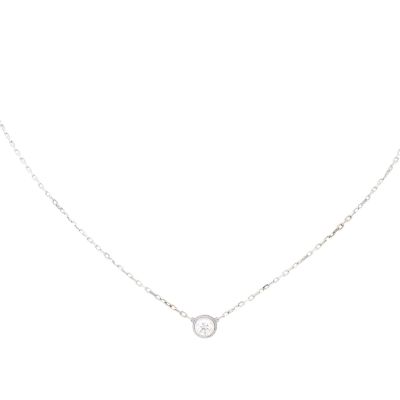 Cartier D’Amour Necklace 18k White Gold Large