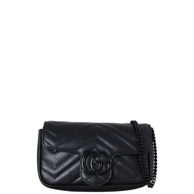 Gucci GG Marmont Matelasse Super Mini Shoulder Bag