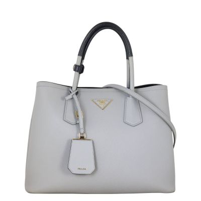 Prada Saffiano Cuir Double Bag Medium 