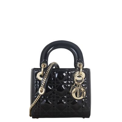 Dior Lady Dior Mini Patent