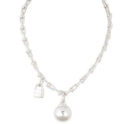 Tiffany & Co HardWear Single Wrap Sterling Silver Necklace