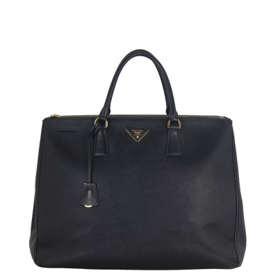 Prada Saffiano Lux Galleria Double Zip Tote Extra Large