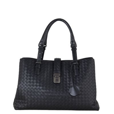 Bottega Veneta Intrecciato Roma Large Bag