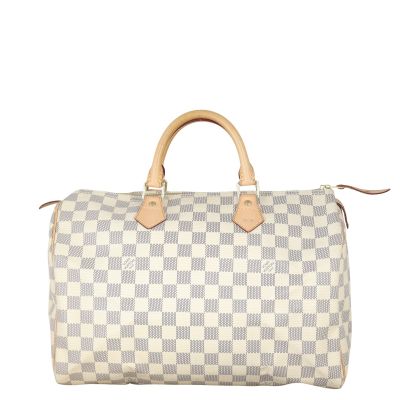 Louis Vuitton Speedy 35 Damier Azur