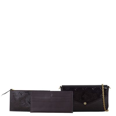 Louis Vuitton Pochette Felicie Monogram Vernis