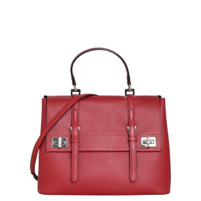 Prada Saffiano Cuir Top Handle Bag