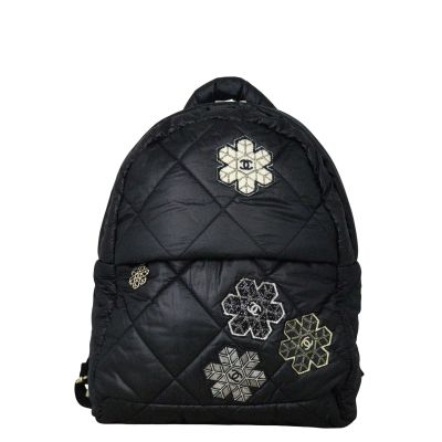 Chanel Coco Neige Snowflake Nylon Backpack