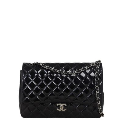 Chanel Classic Double Flap Maxi Patent