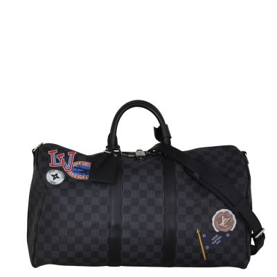Louis Vuitton Keepall 45 Bandouliere Damier Graphite League