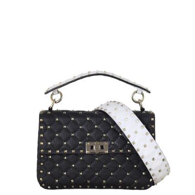 Valentino Rockstud Spike Expandable Shoulder Bag