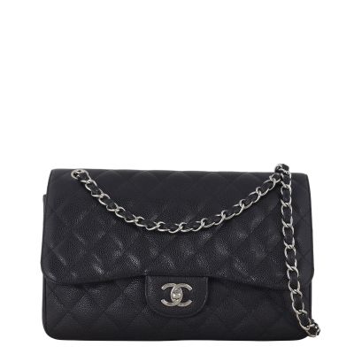 Chanel Classic Double Flap Jumbo Caviar