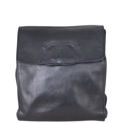 Chanel Vintage CC Backpack Front
