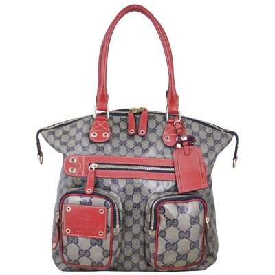Gucci GG Crystal Medium Voyager Tote Front