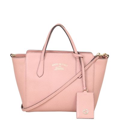 Gucci Swing Mini Leather Tote Front