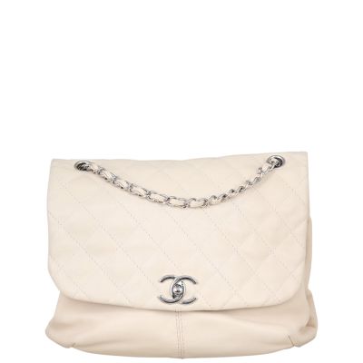 Chanel Soft Flap Medium Shoulder Bag Front
