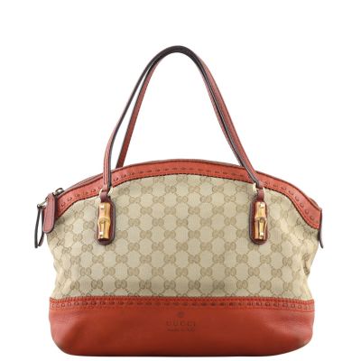 Gucci GG Canvas Laidback Crafty Tote Front
 