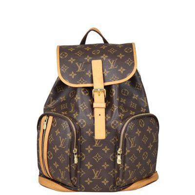 Louis Vuitton Bosphore Backpack Monogram Front
