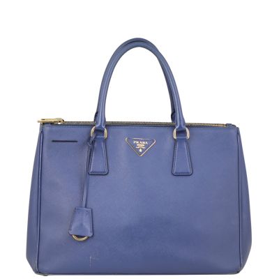 Prada Saffiano Lux Galleria Double Zip Tote Medium Front
