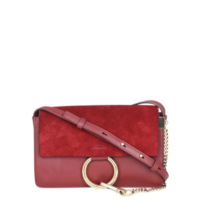 Chloe Faye Small Shoulder Bag Front
