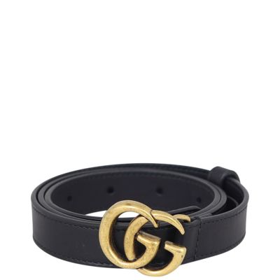 Gucci Marmont Double G Slim Belt Hardware
