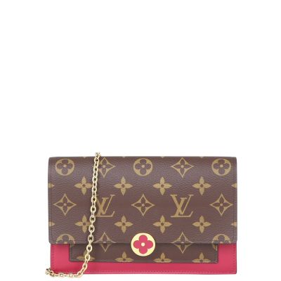 Louis vuitton flore chain wallet new arrivals