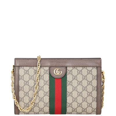 Gucci GG Supreme Ophidia Small Shoulder Bag Front
